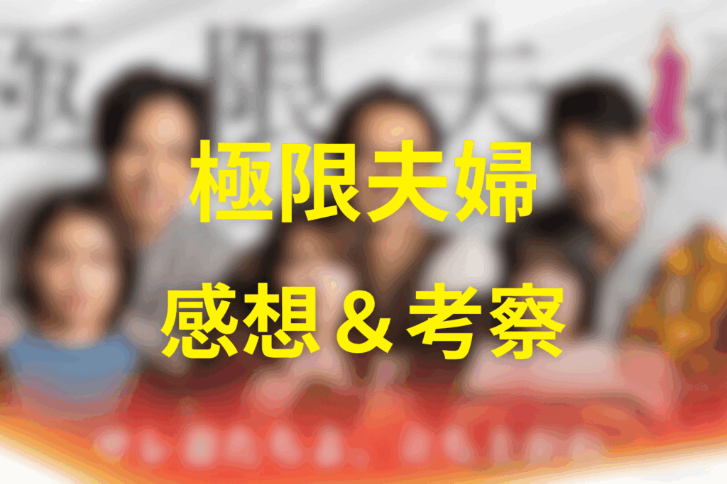 極限夫婦の感想＆考察