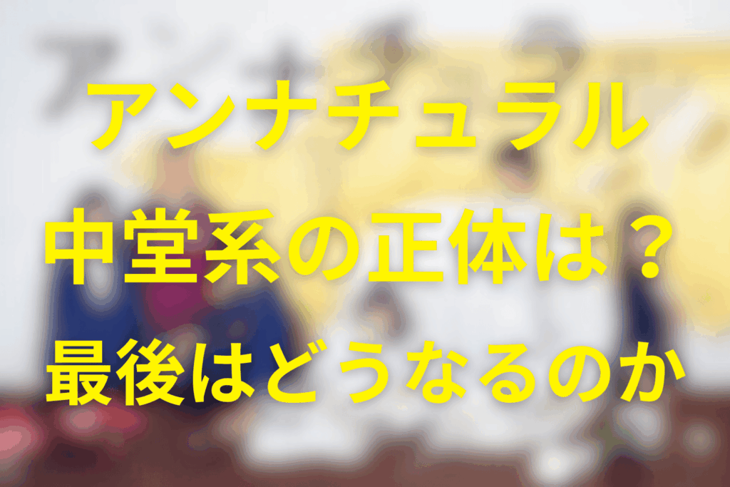 アンナチュラルの中堂系の正体や最後はどうなる？恋人「糀谷夕希子」を殺した犯人とは