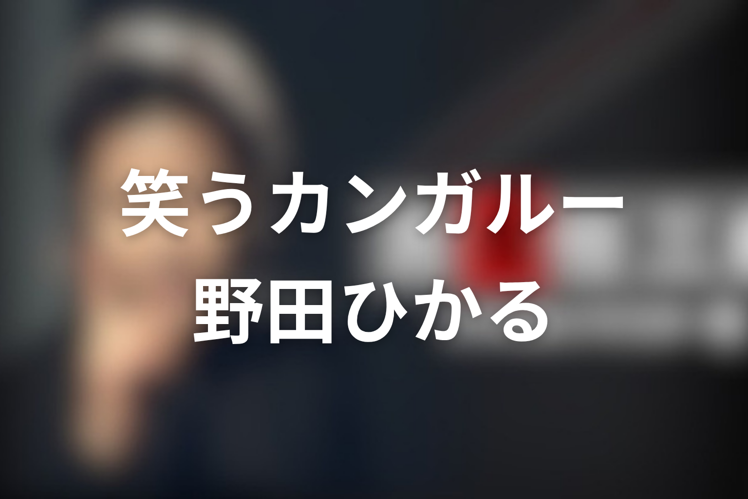 「笑うカンガルー」野田ひかるはなぜ捕まらなかった？