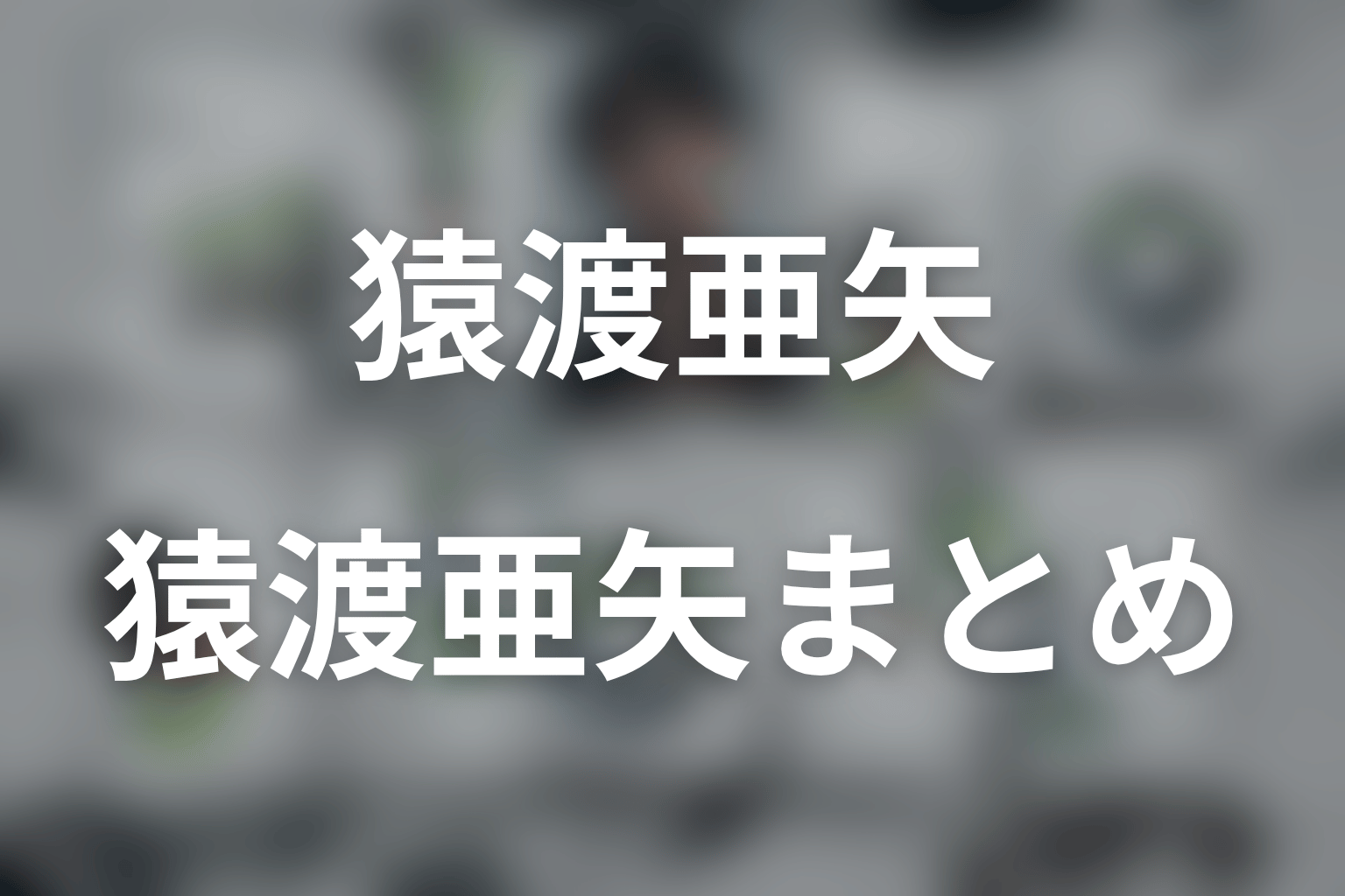 まとめ｜猿渡は犯人像を押しつけられた可能性がある