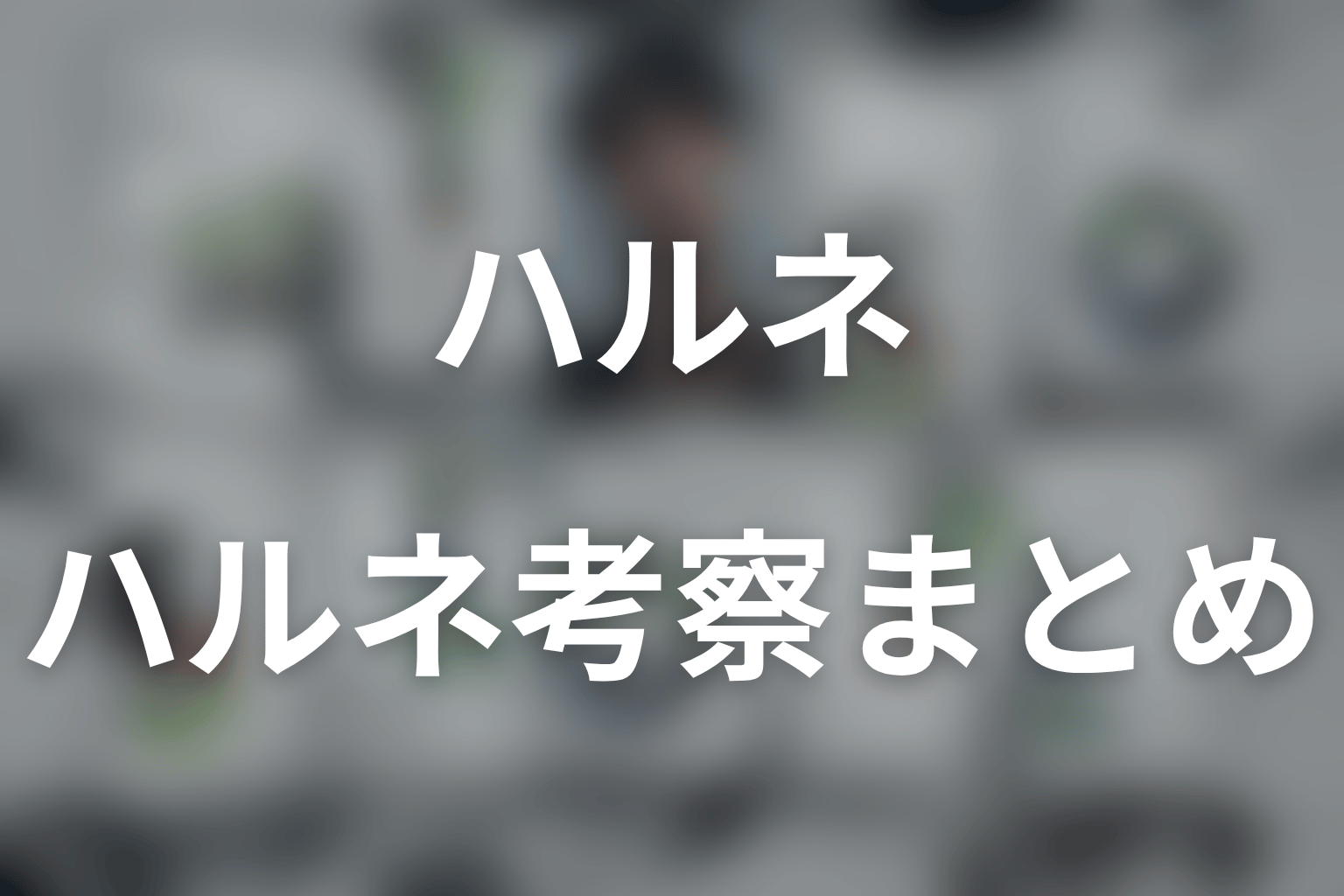 まとめ｜ハルネは犯人と断定できないが夫の秘密を隠している可能性がある